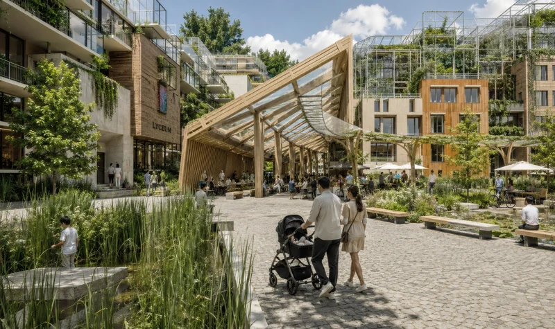Schiebroek-Zuid public square