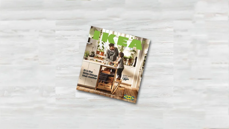 IKEA catalogue printing line
